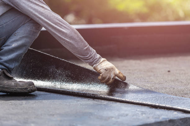 Professional Exterior Waterproofing technician working in Sterling, IL